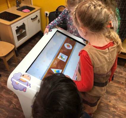 Детский сенсорный стол Diabalt 32 галлерея фото-10