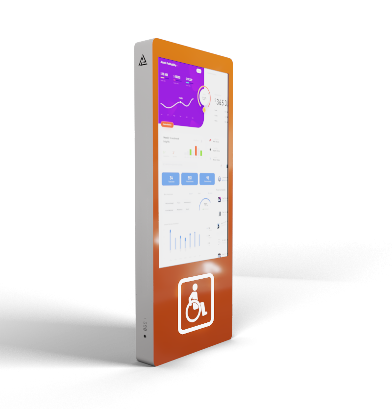 Интерактивная панель Aurora Premium 55" (с индукционной петлей и Kiosk Info)_0
