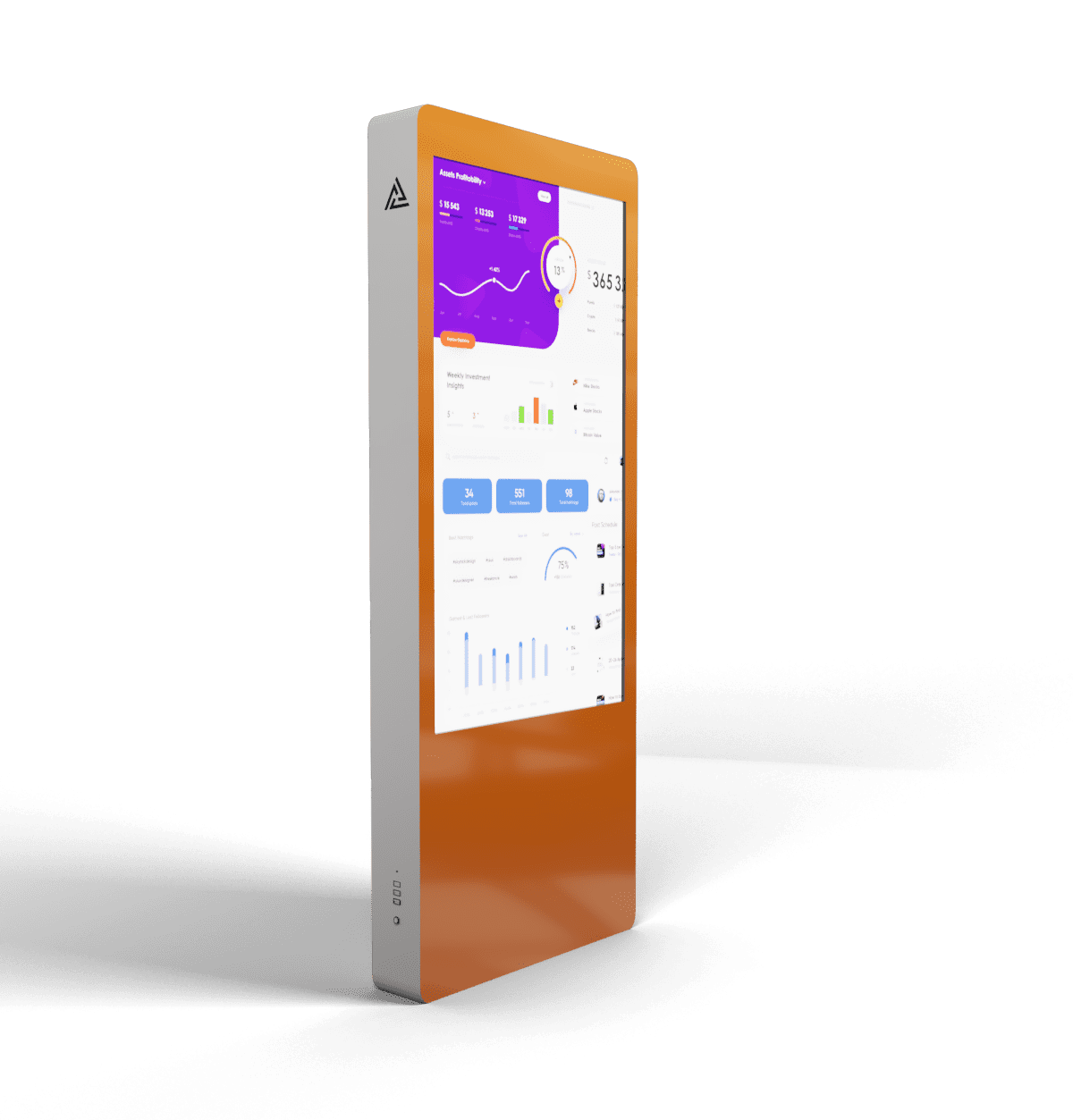 Интерактивная панель Aurora Premium 55" (с индукционной петлей и Kiosk Info корпуса фото-3