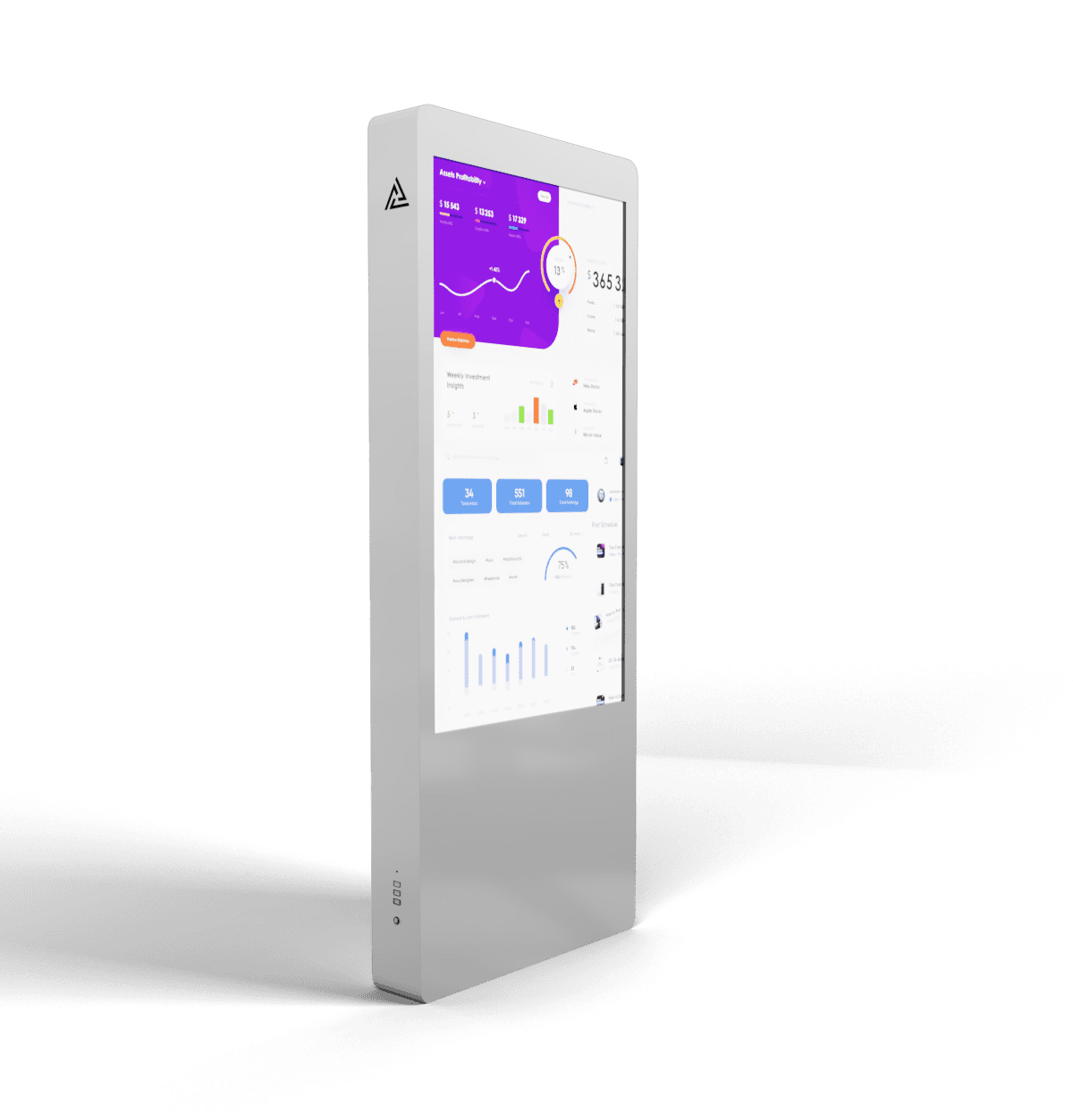 Интерактивная панель Aurora Premium 55" (с индукционной петлей и Kiosk Info корпуса фото-7