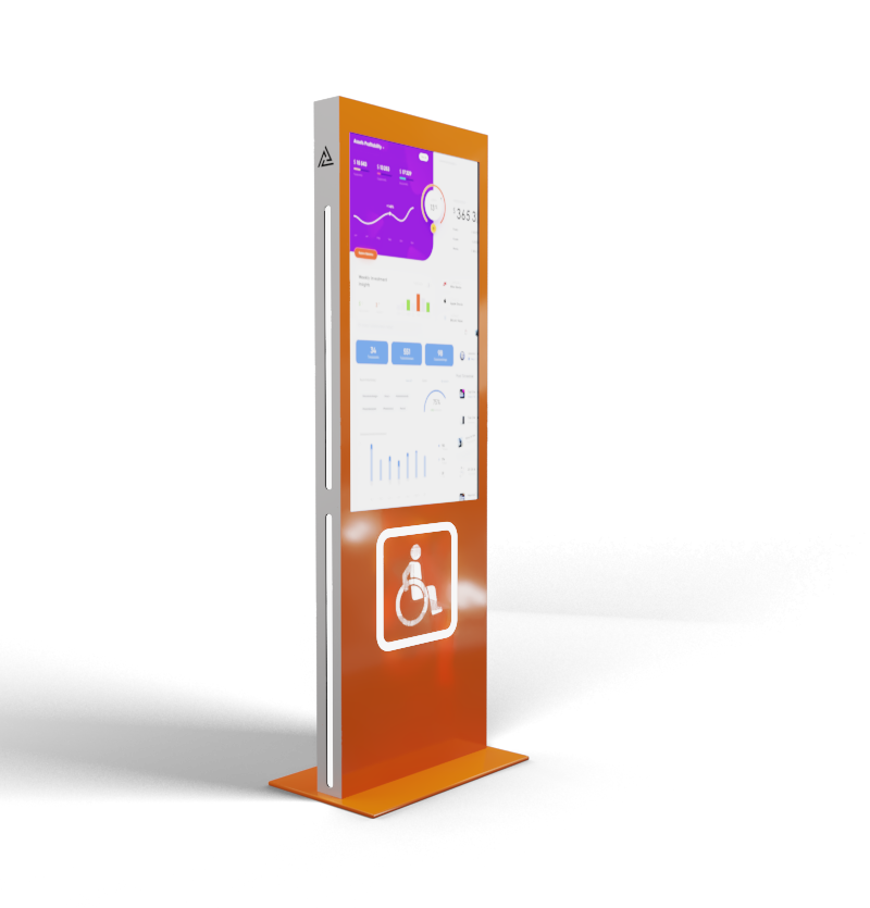 Cенсорный киоск Helper Mini 32" (с индукционной петлей и Kiosk Info)_0
