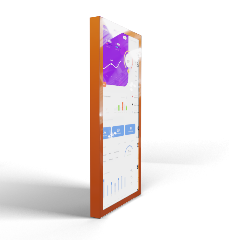 Интерактивная панель NEO GLASS 55" (фасадное стекло)_1